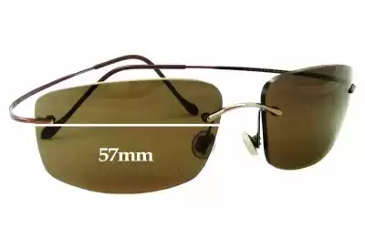 Serengeti Pileus Replacement Lenses 57mm wide 
