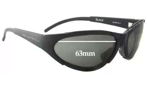 Sunglass Fix Verres de Remplacement pour Smith Slider SL-2 - 63mm Wide 