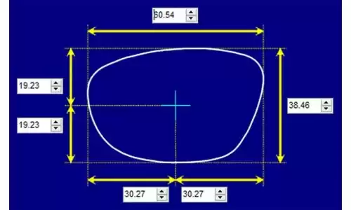 Sunglass Fix Replacement Lenses for Sport Optic Saumarez - 60mm Wide 
