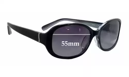 Sunglass Fix Replacement Lenses for TC Charton Regina - 55mm Wide 