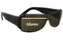 Sunglass Fix Ersatzgläser für Thakoon TK500 - 62mm Wide 