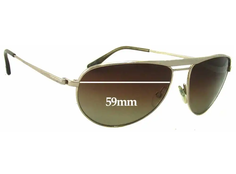 Tom Ford William TF207 59mm Replacement Lenses