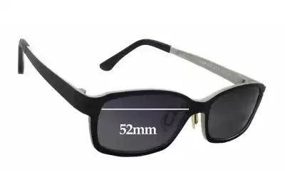 Ultem Abba 1304 Replacement Lenses 52mm wide 