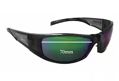 Unisafe Ulan Replacement Lenses 70mm wide 