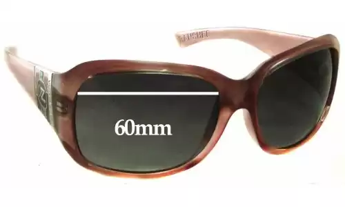 Sunglass Fix Replacement Lenses for Von Zipper Banshee - 60mm Wide 