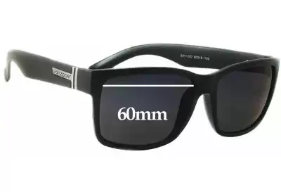 Von Zipper Sky Replacement Lenses 60mm wide 