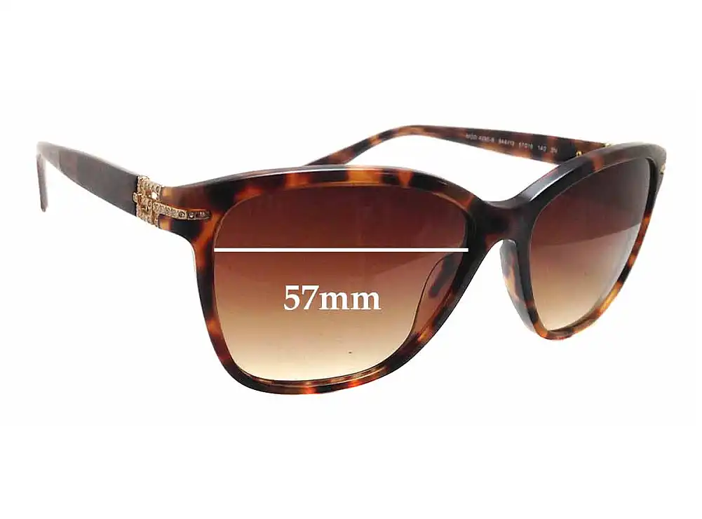 Sunglass Fix Replacement Lenses for Versace MOD 4290 - 57mm Wide Sunglass Fix Replacement Lenses for Versace MOD 4290 - 57mm Wide