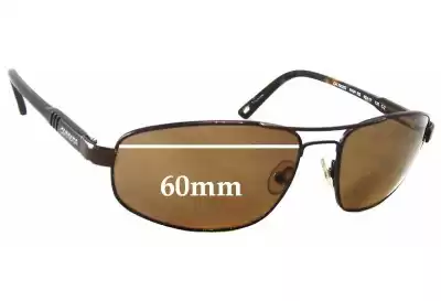 Carrera 7002S Ersatzgläser 60mm wide 