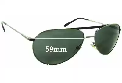 Giorgio Armani GA 916/S Replacement Lenses 59mm wide 