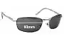 Sunglass Fix Verres de Remplacement pour NYS NYS 2655 - 60mm Wide 