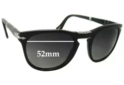 Persol 3028-S Lentes de Repuesto 52mm wide 