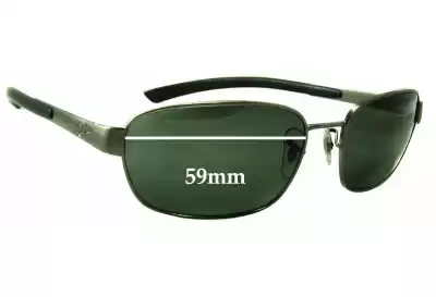 Ray-Ban RB3430 Replacement Lenses 59mm wide 