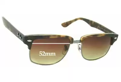 Ray-Ban RB4190 Clubmaster Square Ersatzgläser 52mm wide 
