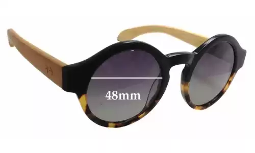 Sunglass Fix Replacement Lenses for Spring Sparrow Hoot SS014BD - 48mm Wide 