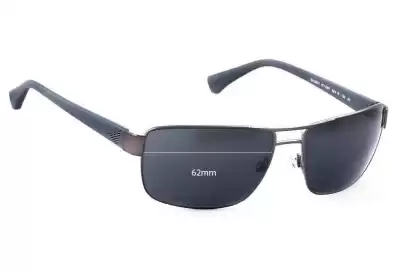Emporio Armani EA2031 Replacement Lenses 62mm wide 