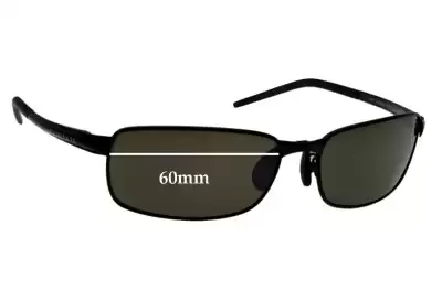Serengeti Vento Replacement Lenses 60mm wide 