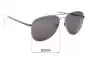 Sunglass Fix Replacement Lenses for Von Zipper Farva - 60mm Wide 