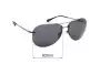 Sunglass Fix Replacement Lenses for Prada SPS50R - 62mm Wide 