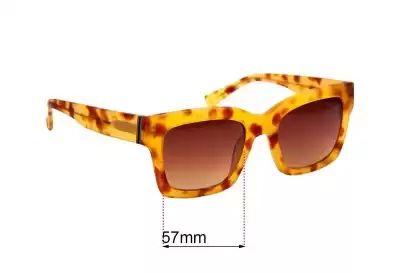 Von Zipper Roscoe Replacement Lenses 52mm wide 