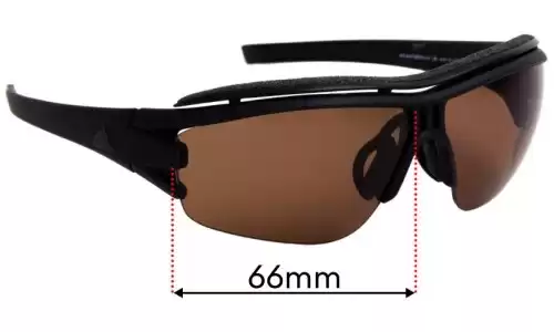 Adidas AD07 Evil Eye Halfrim Pro S Replacement Lenses 66mm wide 