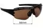 Sunglass Fix Replacement Lenses for Adidas AD07 Evil Eye Halfrim Pro S - 66mm Wide 