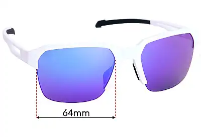 Adidas AD51 Xpulsor Replacement Lenses 64mm wide 