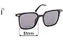 Sunglass Fix Verres de Remplacement pour A.J Morgan 40165 - 51mm Wide 