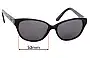 Sunglass Fix Replacement Lenses for Alex Perry AP 33 - 53mm Wide 