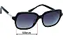 Sunglass Fix Verres de Remplacement pour Alex Perry AP Sun Rx 45 - 58mm Wide 