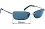 Sunglass Fix Ersatzgläser für Arnette Stallion AN3029 - 58mm Wide 