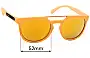 Sunglass Fix Replacement Lenses for Arnette Woodward AN4237 - 52mm Wide 