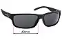Sunglass Fix Replacement Lenses for Arnette Zoro AN4271 - 63mm Wide 