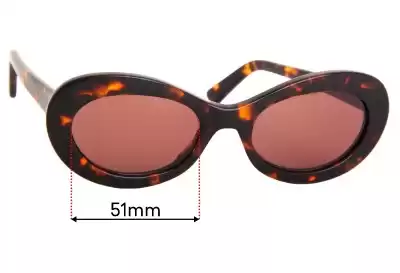 Auor Paloma Replacement Lenses 51mm wide 