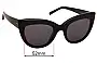 Sunglass Fix Replacement Lenses for Bailey Nelson  Lucette - 52mm Wide 