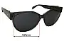 Sunglass Fix Verres de Remplacement pour Balmain BL1528S Sun Rx - 57mm Wide 