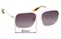 Sunglass Fix Replacement Lenses for Barton Perreira Volair - 57mm Wide 
