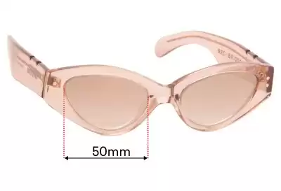 Pared  Rave Cave Replacement Lenses 50mm wide 