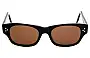 Benjamin Whatts Workaholic Raven Replacement Lenses Front View 