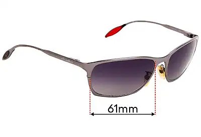 Bolle Hampton Ersatzgläser 61mm wide 