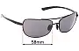 Sunglass Fix Ersatzgläser für Bolle Quindaro - 58mm Wide 