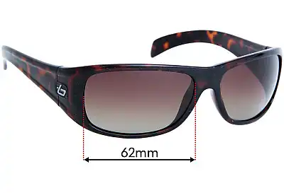 Bolle Sonar Ersatzgläser 62mm wide 