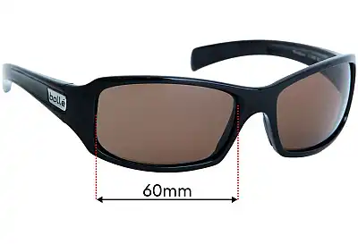 Bolle Winslow Replacement Lenses 60mm wide 