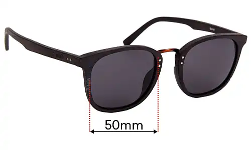 Sunglass Fix Replacement Lenses for BUKO Bondi - 50mm Wide Sunglass Fix Replacement Lenses for BUKO Bondi - 50mm Wide