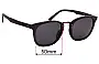 Sunglass Fix Replacement Lenses for BUKO Bondi - 50mm Wide 