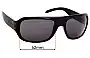 Sunglass Fix Replacement Lenses for Burberry B 4031 - 62mm Wide 