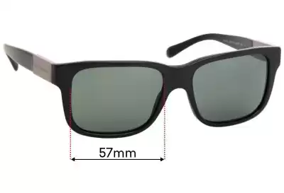 Burberry B 4170 Replacement Lenses 57mm wide 