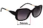 Sunglass Fix Verres de Remplacement pour Burberry B 4192-F - 56mm Wide 