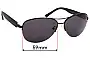 Sunglass Fix Replacement Lenses for Bvlgari 5011 - 59mm Wide 