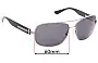 Sunglass Fix Replacement Lenses for Bvlgari 5017 - 60mm Wide 