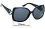 Sunglass Fix Replacement Lenses for Bvlgari 8078 - 59mm Wide 